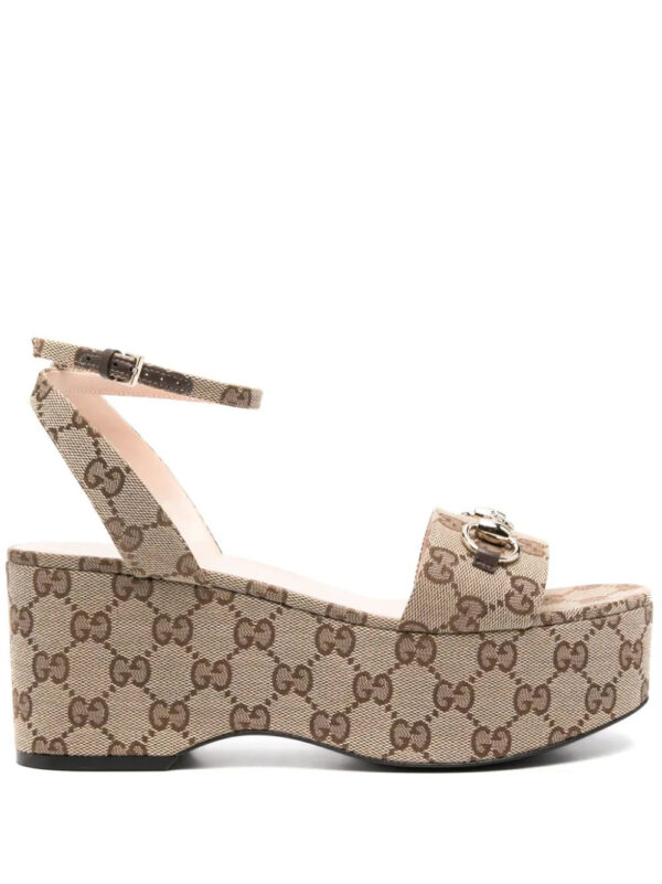 Gucci  75mm Horsebit flatform sandals