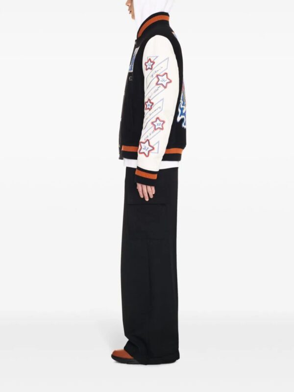 Off-White  patchwork bomber jacket - Image 5
