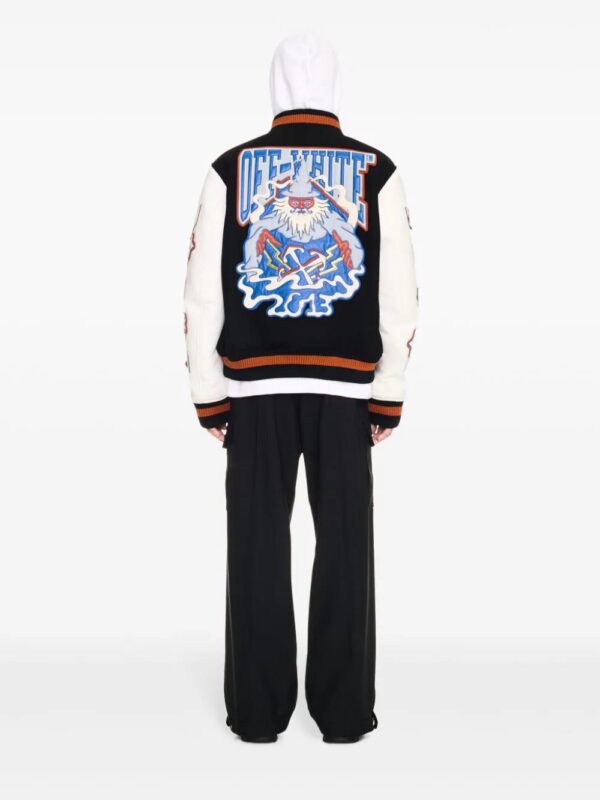 Off-White  patchwork bomber jacket - Image 7