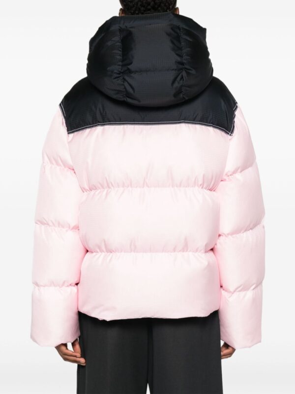 Off-White  logo-appliqué puffer jacket - Image 4