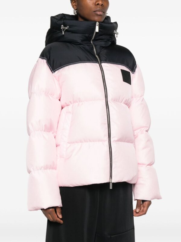 Off-White  logo-appliqué puffer jacket - Image 3