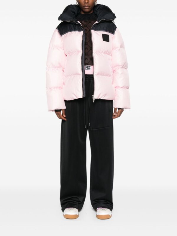 Off-White  logo-appliqué puffer jacket - Image 2
