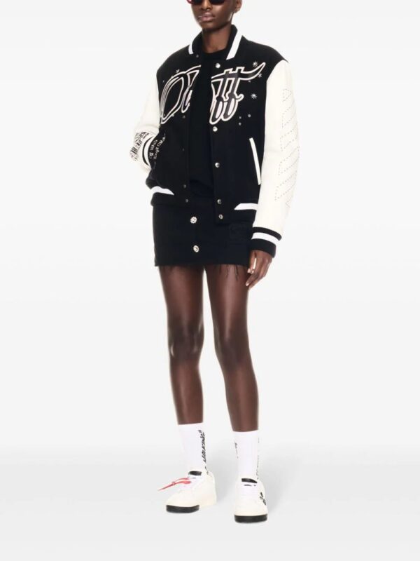 Off-White  Wo Bling Stars varsity jacket - Image 2