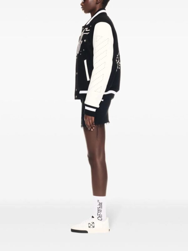 Off-White  Wo Bling Stars varsity jacket - Image 3