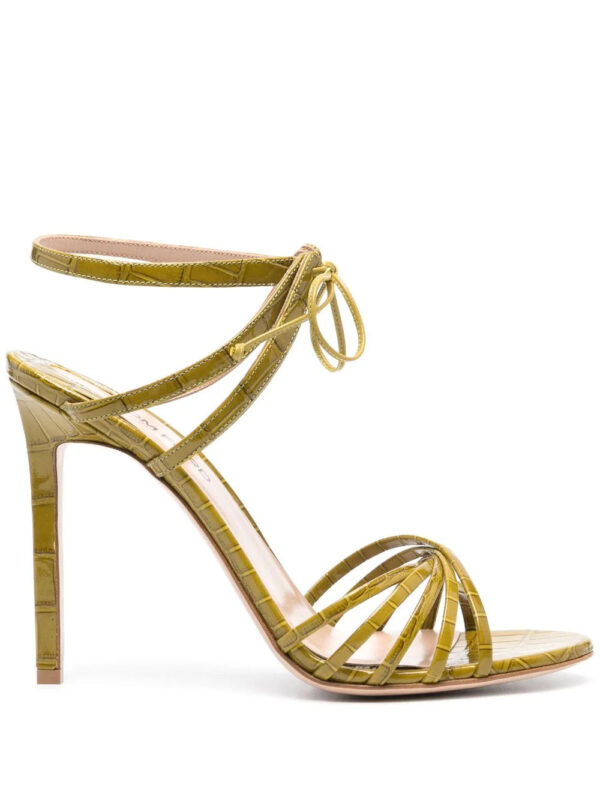 TOM FORD  120mm embossed leather sandals