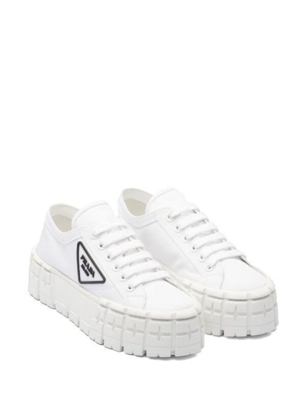 Prada Double Wheel flatform sneakers - Image 2