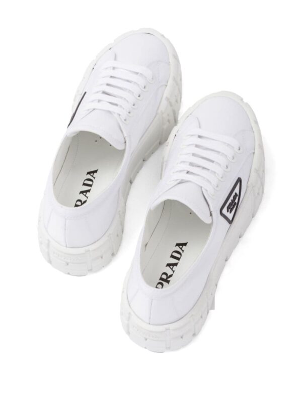 Prada Double Wheel flatform sneakers - Image 4