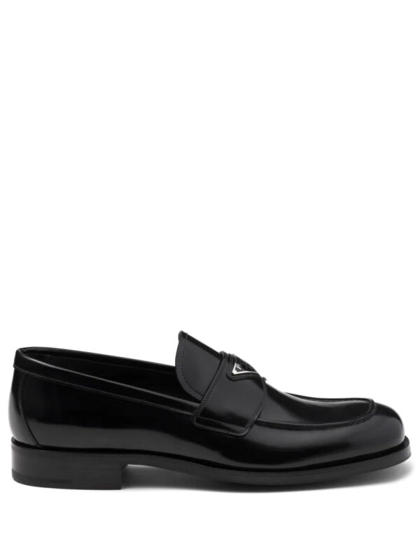 Prada  logo plaque loafers