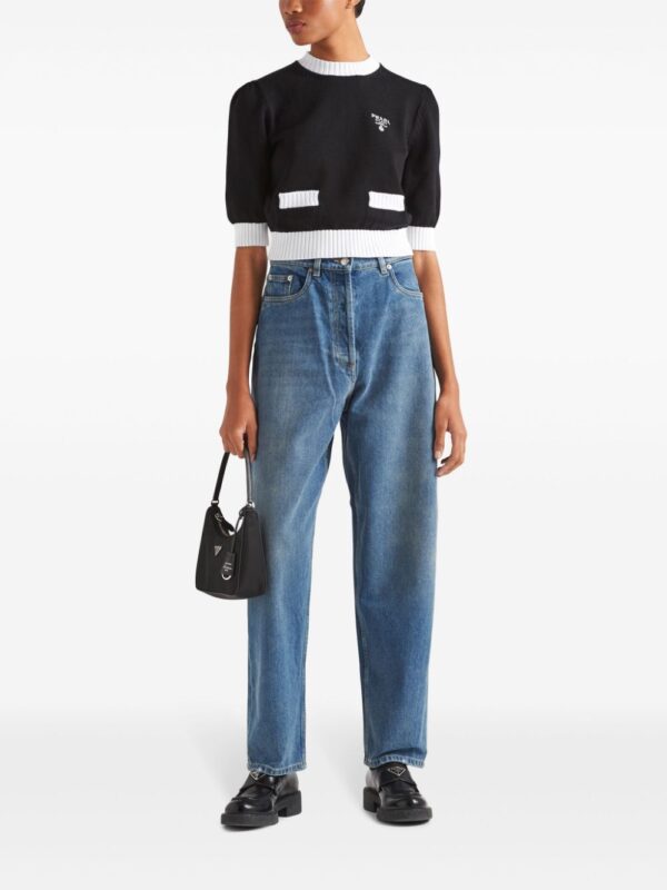 Prada  high-rise straight-leg jeans - Image 2