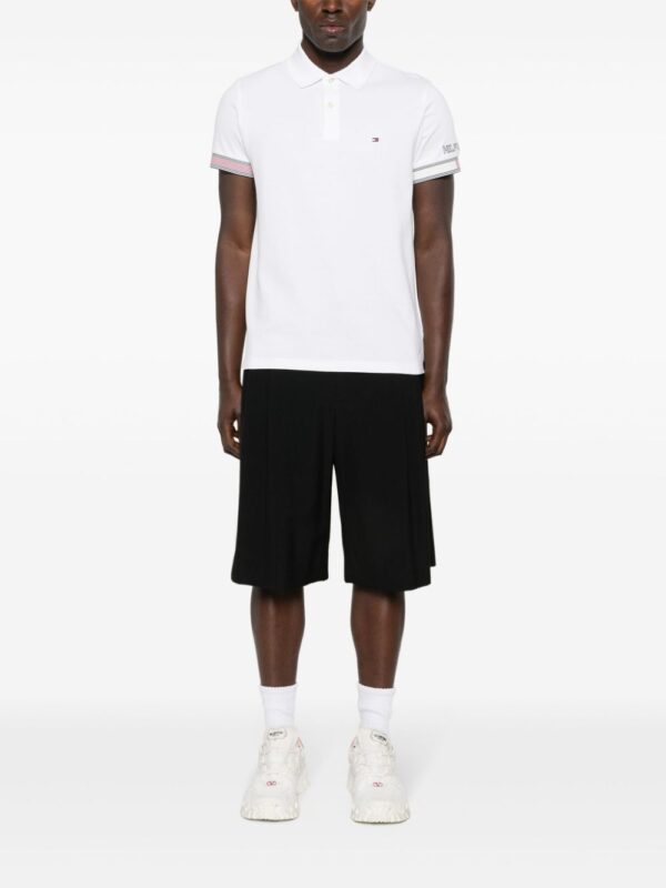 Tommy Hilfiger logo-embroidered cotton polo shirt - Image 2