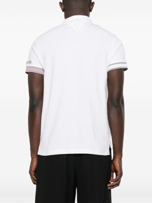 Tommy Hilfiger logo-embroidered cotton polo shirt - Image 4