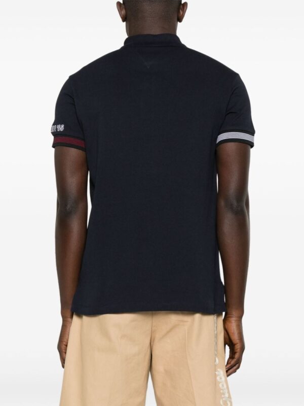 Tommy Hilfiger embroidered-logo piqué polo shirt - Image 4