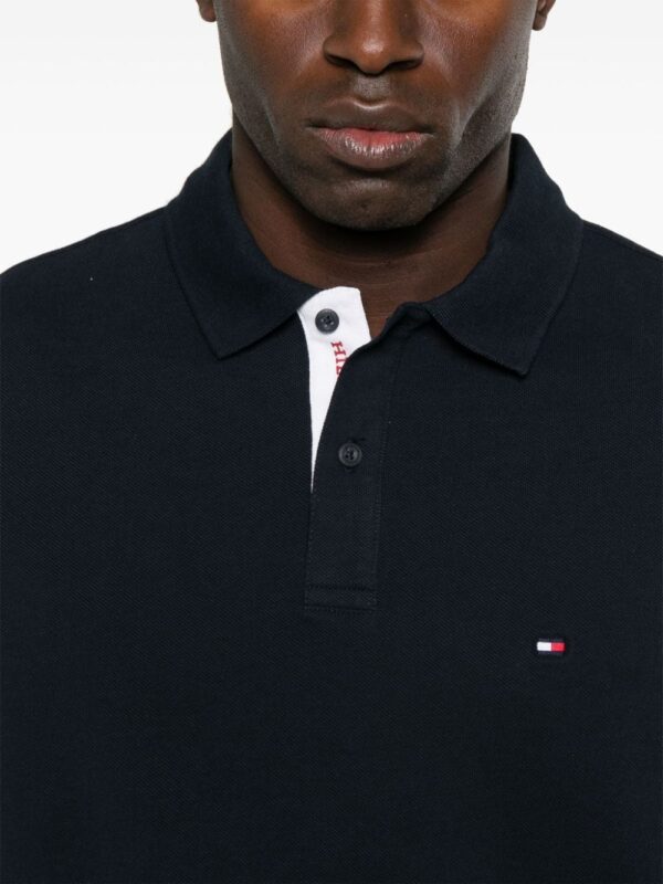 Tommy Hilfiger logo-embroidered polo shirt - Image 5