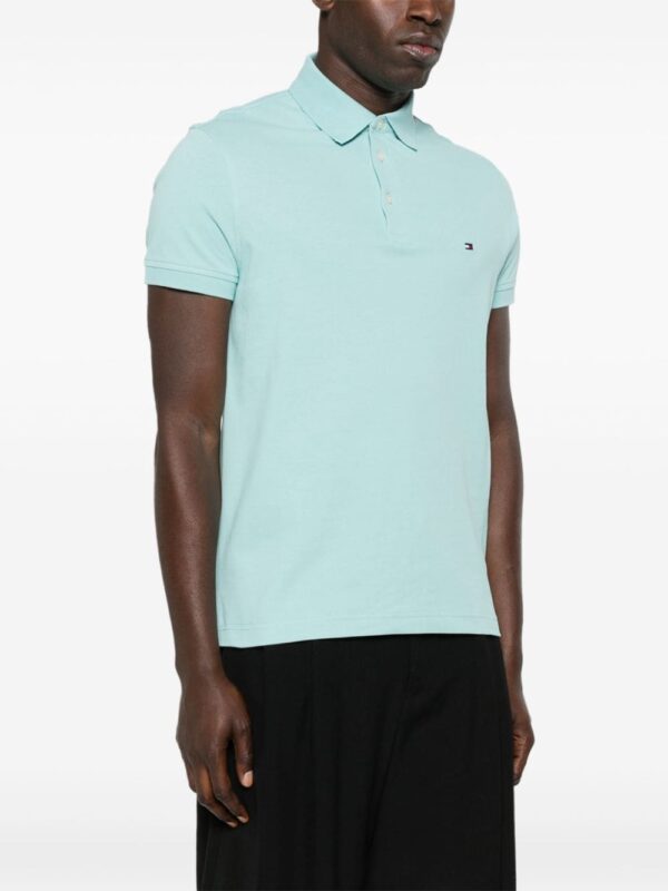 Tommy Hilfiger embroidered-logo piqué polo shirt - Image 3