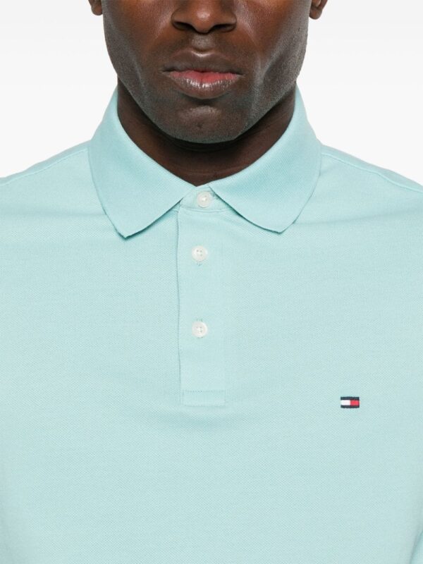Tommy Hilfiger embroidered-logo piqué polo shirt - Image 5