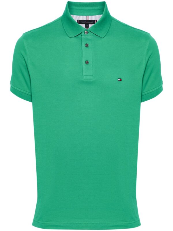 Tommy Hilfiger logo-embroidered polo shirt
