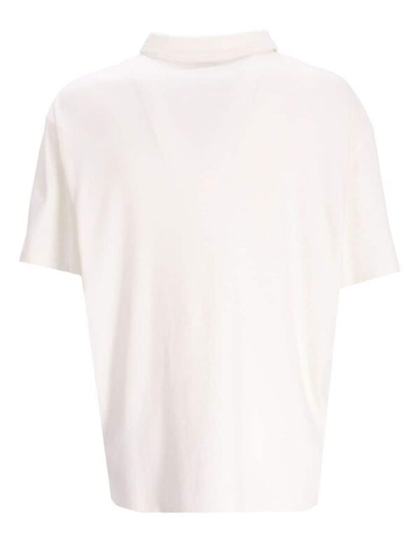 Armani Exchange logo-print cotton polo shirt - Image 2