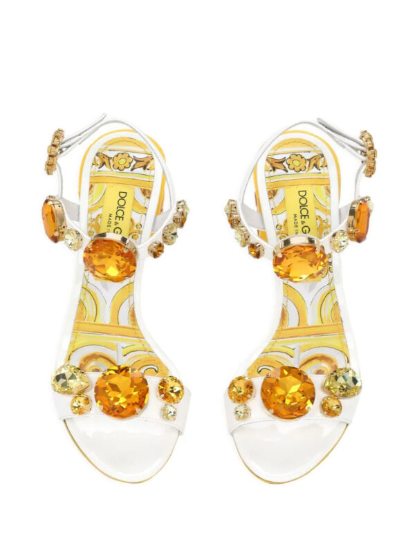 Dolce & Gabbana  Keira 60mm leather sandals - Image 4