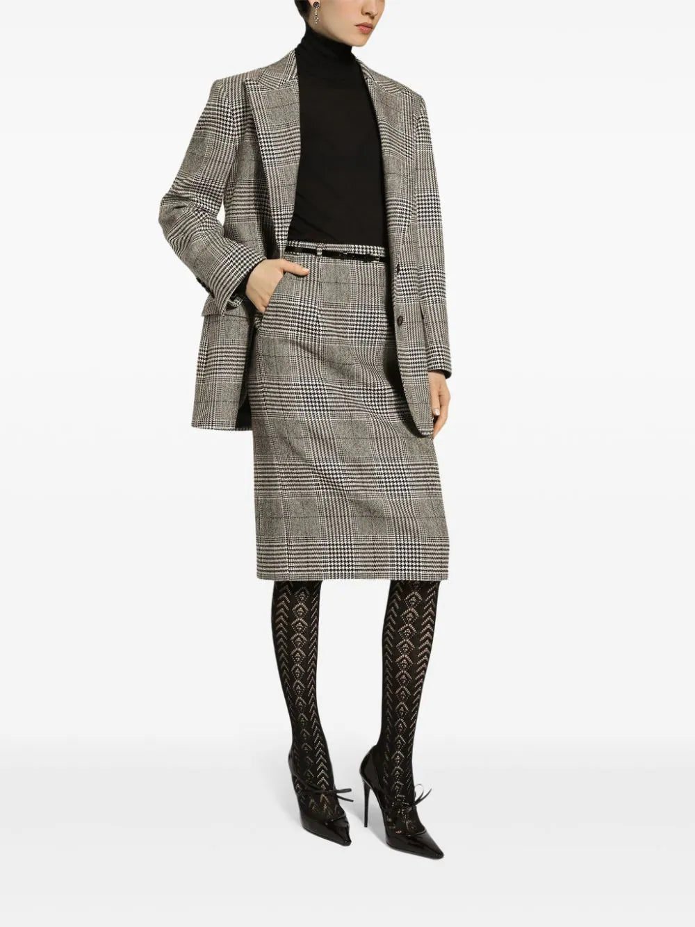 Dolce & Gabbana glen-plaid blazer - Image 3
