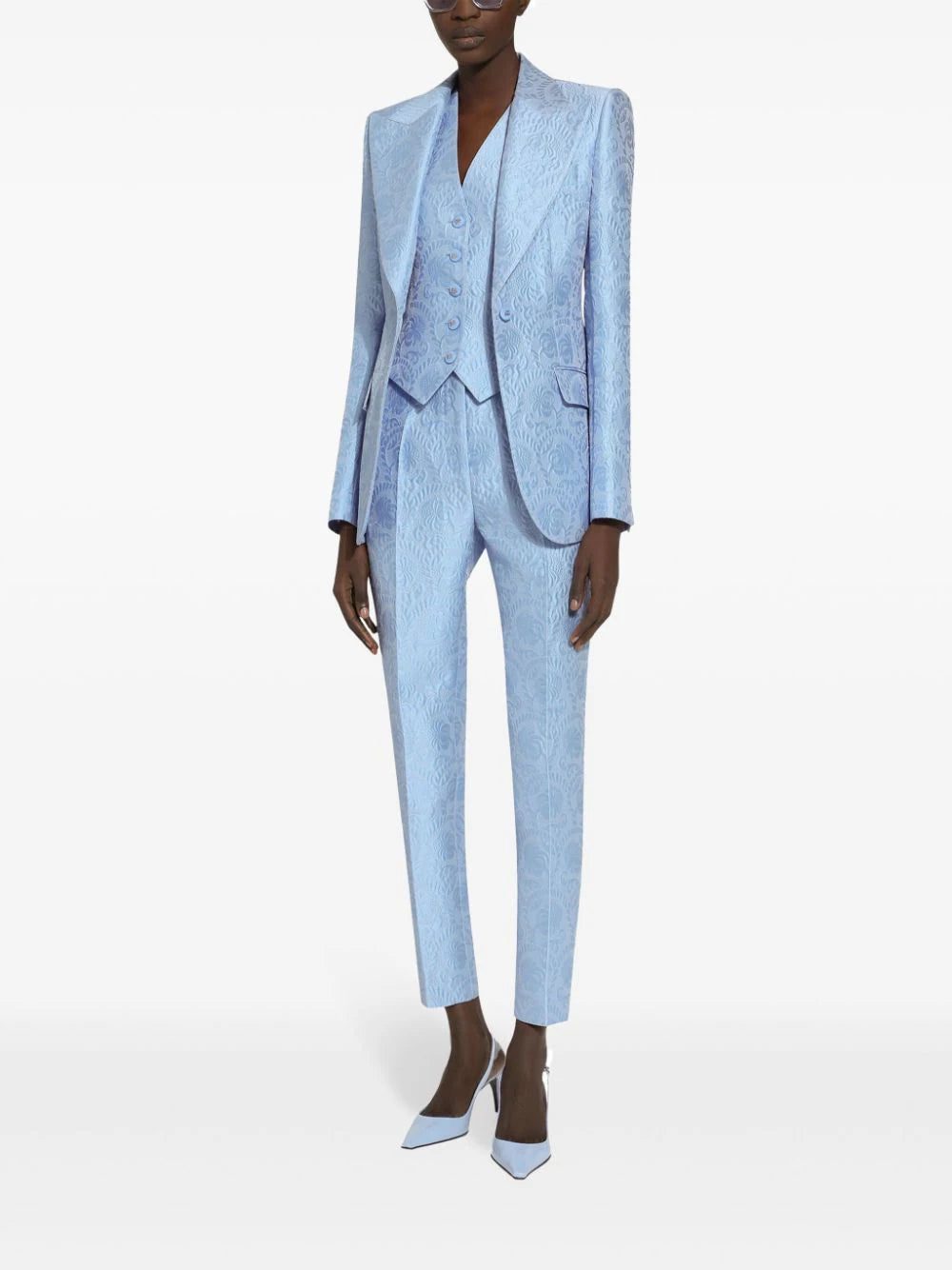 Dolce & Gabbana floral motif blazer - Image 3