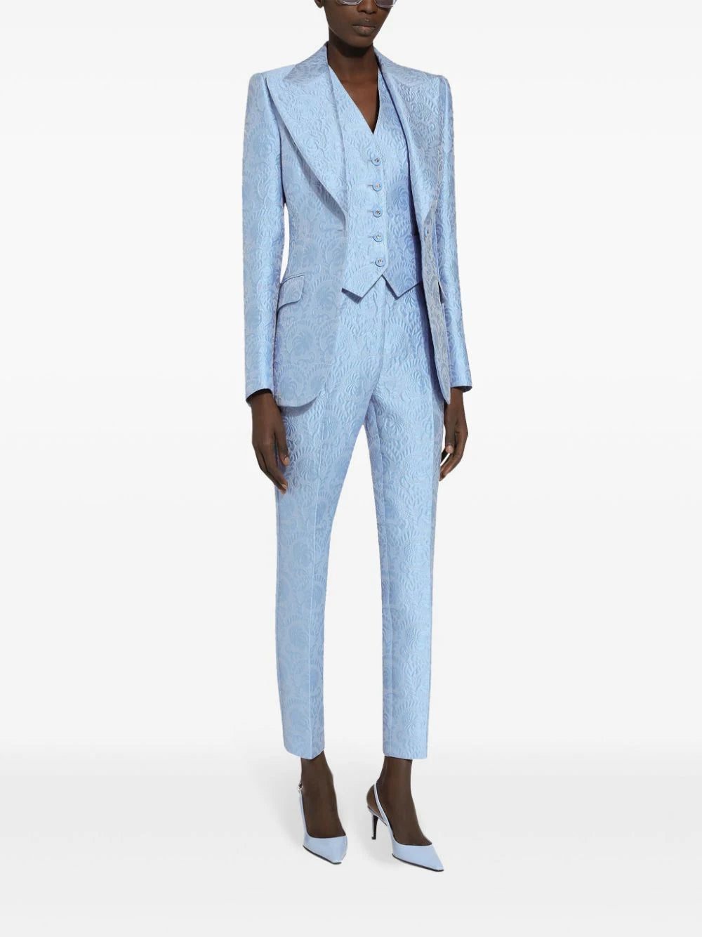 Dolce & Gabbana floral motif blazer - Image 2