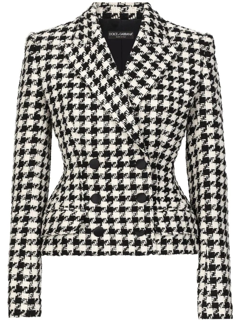 Dolce & Gabbana double breasted check blazer