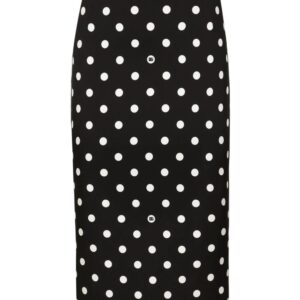 Dolce & Gabbana  polka-dot pencil skirt