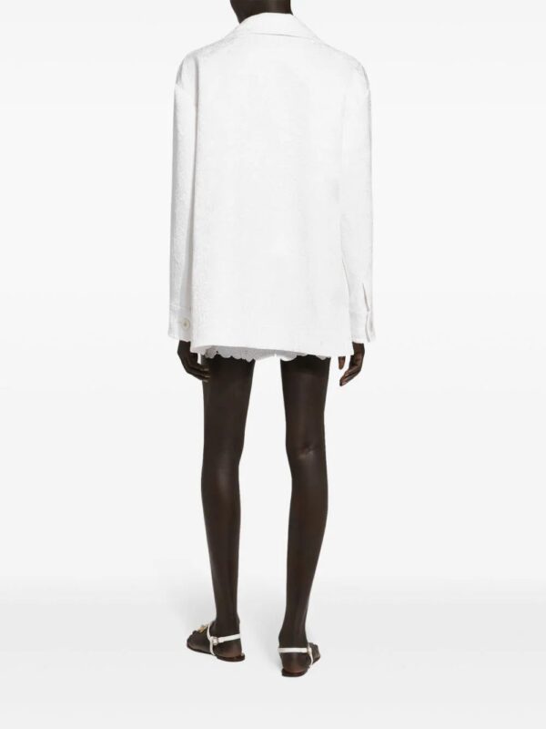 Dolce & Gabbana  floral-embroidery miniskirt - Image 4