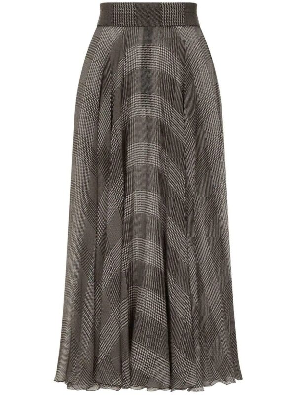Dolce & Gabbana  Prince of Wales check skirt