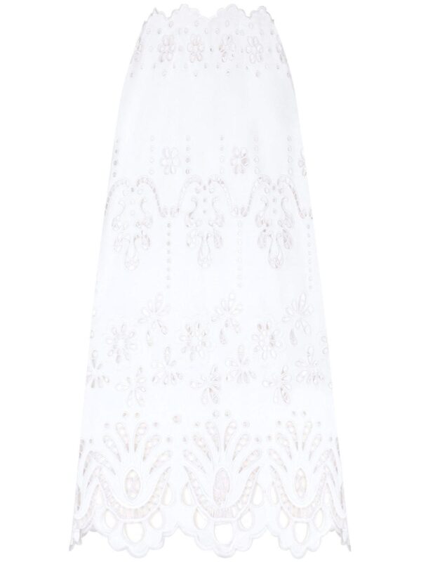 Dolce & Gabbana  scallop cut-out skirt