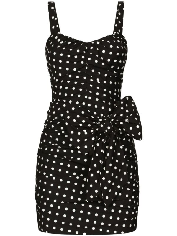 Dolce & Gabbana  polka-dot mini dress