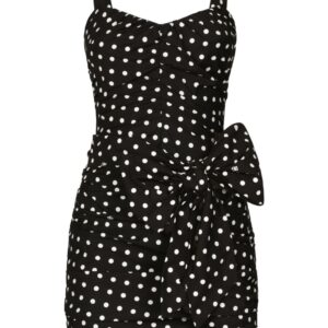 Dolce & Gabbana polka-dot mini dress
