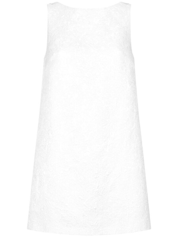 Dolce & Gabbana brocade sleeveless shift minidress