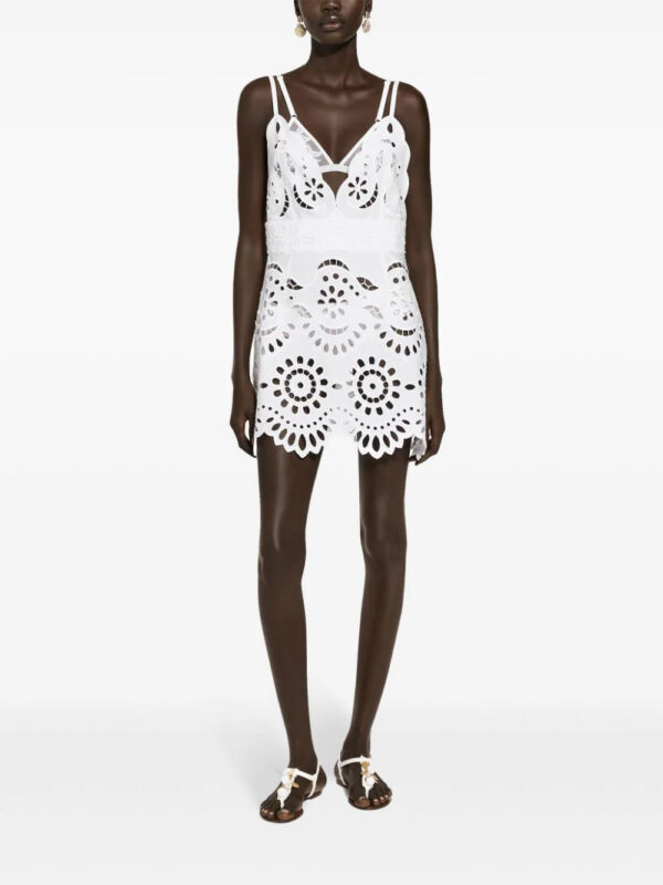 Dolce & Gabbana  cut-out plunge minidress - Image 2