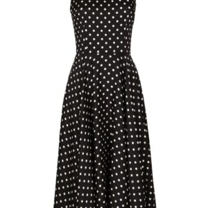 Dolce & Gabbana polka-dot midi dress