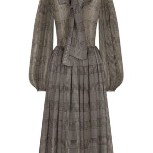 Dolce & Gabbana check-pattern dress
