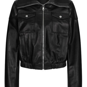 Dolce & Gabbana  leather biker jacket
