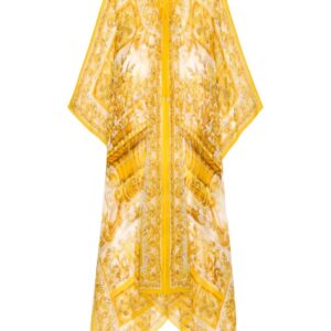 Dolce & Gabbana Majolica-print silk dress