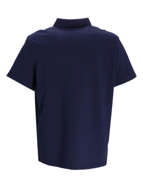 Armani Exchange logo-print cotton polo shirt - Image 2