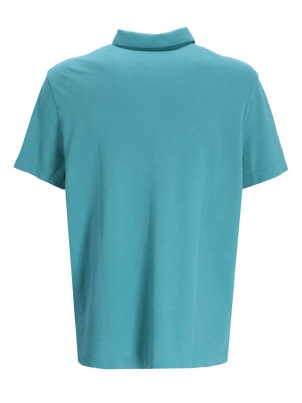 Armani Exchange logo-print cotton polo shirt - Image 2