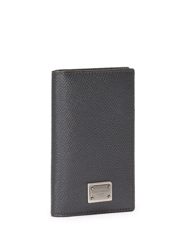 Dolce & Gabbana logo-plaque leather cardholder - Image 3