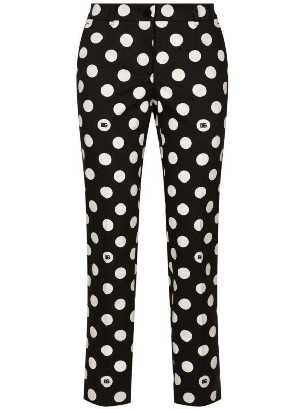 Dolce & Gabbana  mid-rise straight-leg trousers