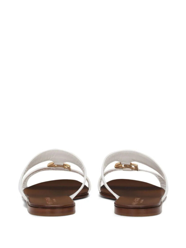 Dolce & Gabbana  Bianca leather sandals - Image 3