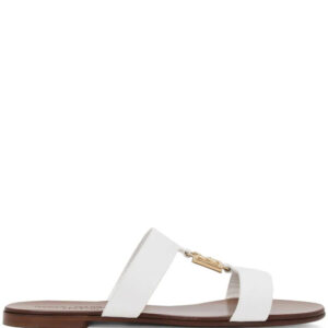 Dolce & Gabbana  Bianca leather sandals