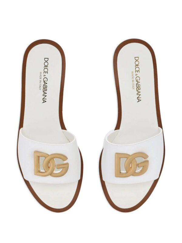 Dolce & Gabbana  DG-logo leather sandals - Image 4
