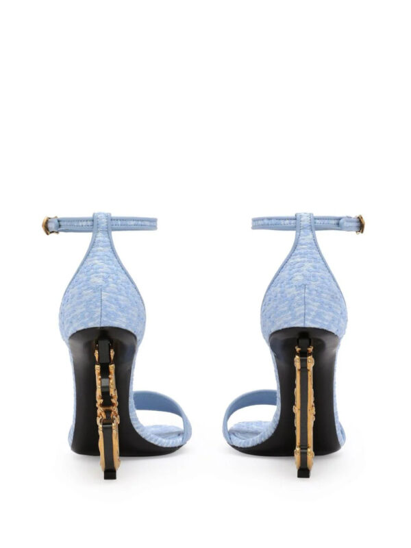 Dolce & Gabbana  DG heel denim sandals - Image 3