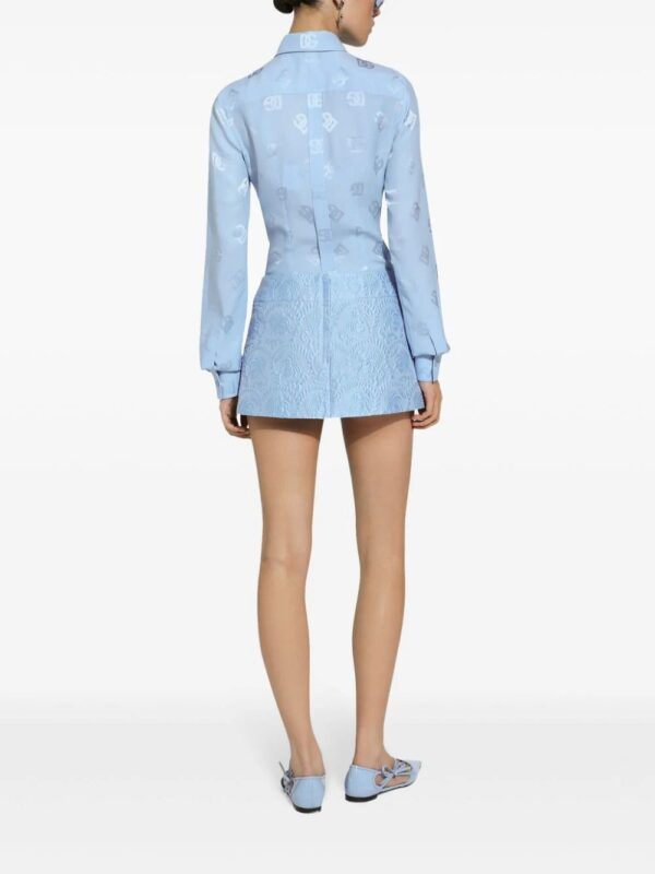 Dolce & Gabbana  fitted brocade mini skirt - Image 4