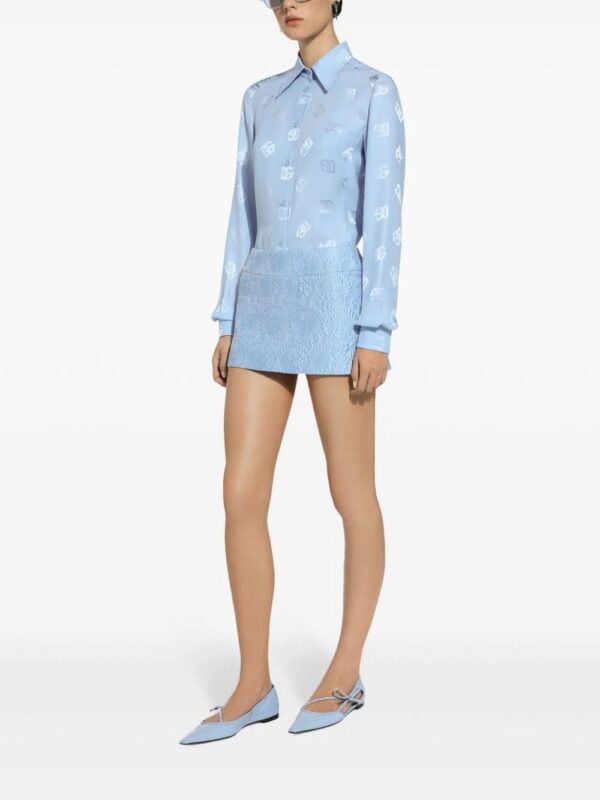 Dolce & Gabbana  fitted brocade mini skirt - Image 2