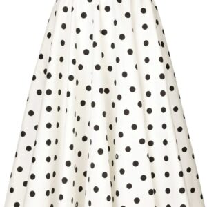 Dolce & Gabbana  polka-dot midi skirt