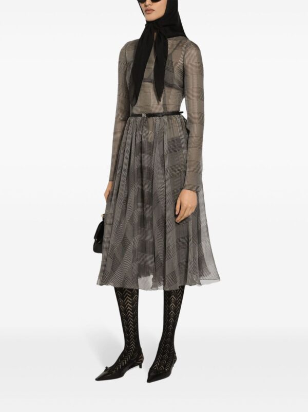 Dolce & Gabbana  check-pattern dress - Image 3